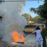 TẬP HUẤN PHÒNG CHÁY CHỮA CHÁY TẠI BỆNH VIỆN ĐA KHOA MÊ LINH NGÀY 20/11