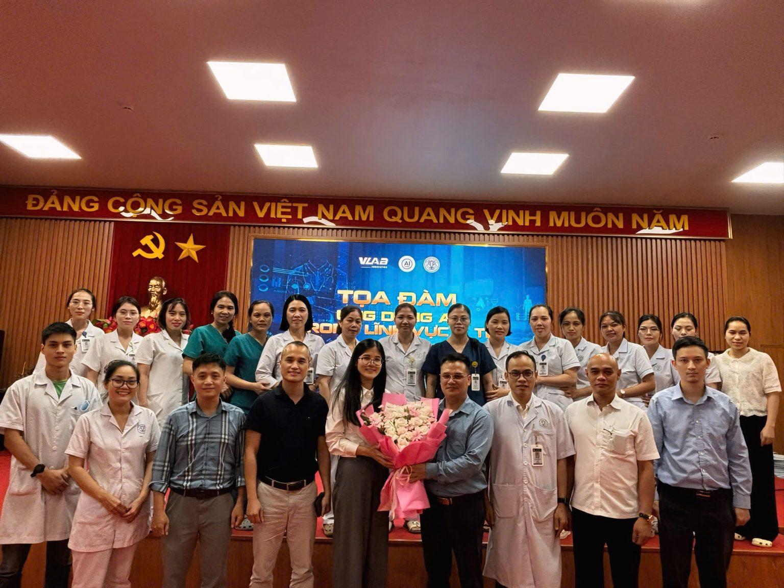 Bệnh viện Đa khoa Mê Linh tổ chức tọa đàm "ỨNG DỤNG AI TRONG Y TẾ"
