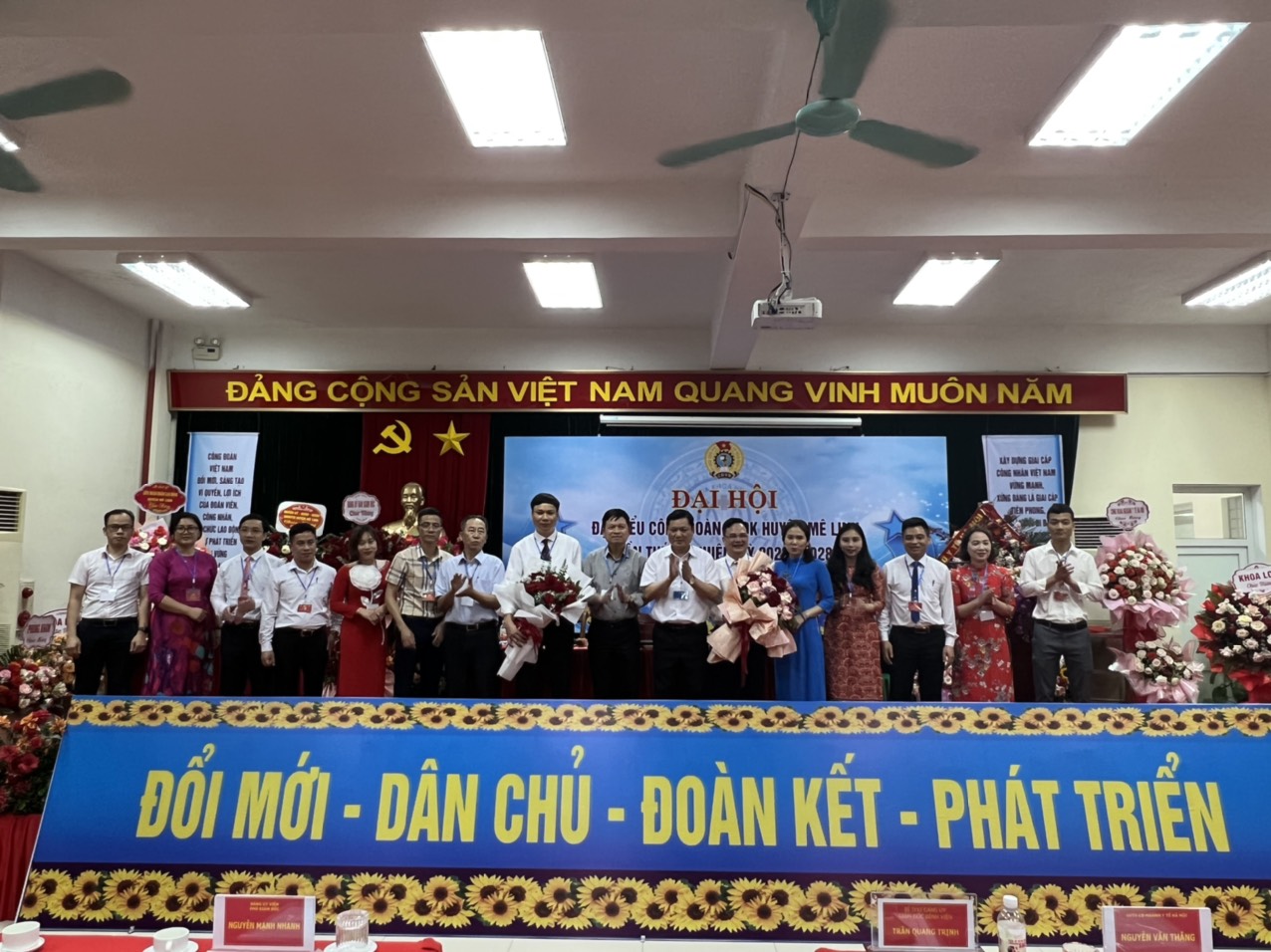 Bệnh viện đa khoa huyện Mê Linh tổ chức thành công Đại hội Công đoàn khóa III nhiệm kỳ 2023-2028