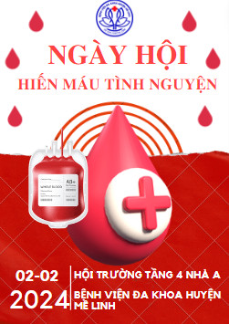BỆNH VIỆN ĐA KHOA HUYỆN MÊ LINH KÊU GỌI "HIẾN MÁU TÌNH NGUYỆN"