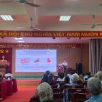 BVĐK MÊ LINH TỔ CHỨC THÀNH CÔNG CHƯƠNG TRÌNH GIÁO DỤC SỨC KHỎE: CHỦ ĐỘNG KIỂM SOÁT TĂNG HUYẾT ÁP VÌ SỨC KHỎE TRÁI TIM