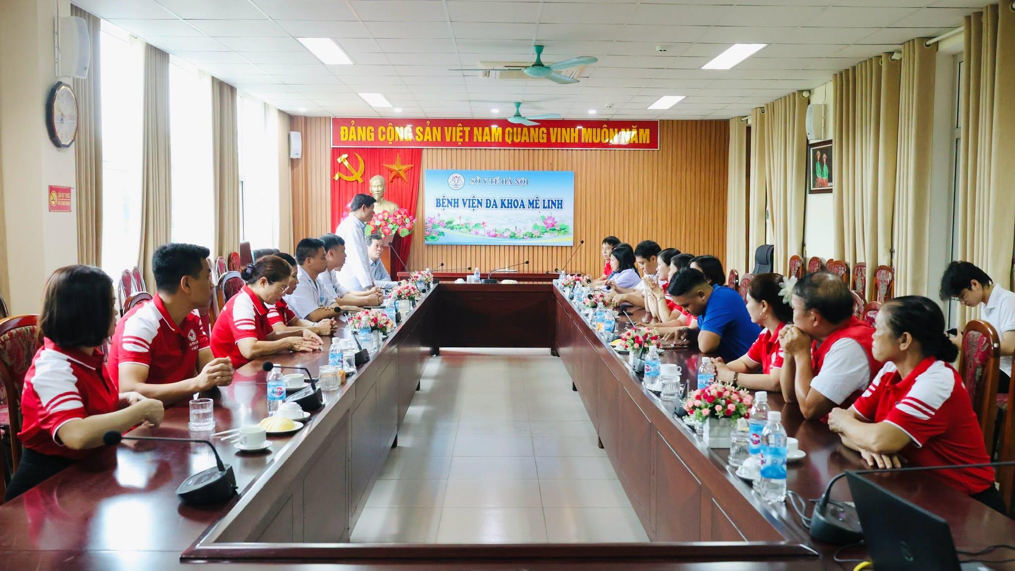 LAN TỎA YÊU THƯƠNG – TRAO 66 SUẤT QUÀ ĐẾN BỆNH NHÂN CHẠY THẬN NHÂN TẠO TẠI BỆNH VIỆN ĐA KHOA MÊ LINH