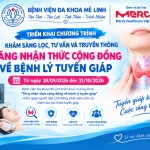 TẦM SOÁT TUYẾN GIÁP SỚM – CHỦ ĐỘNG BẢO VỆ SỨC KHỎE