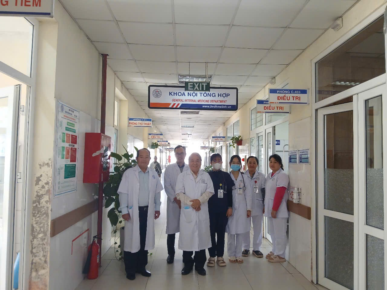 BỆNH VIỆN ĐA KHOA MÊ LINH TIẾP ĐÓN VÀ LÀM VIỆC CÙNG CÁC CHUYÊN GIA HỘI NỘI KHOA HÀ NỘI