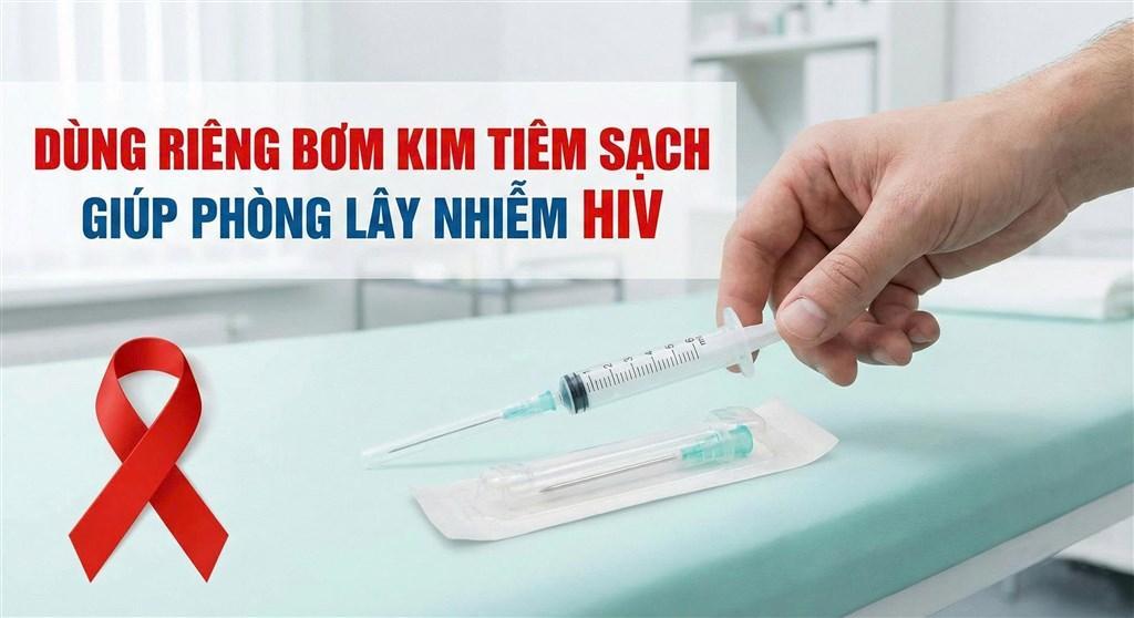 “An toàn cho bản thân, trách nhiệm với cộng đồng trong phòng, chống HIV/AIDS.”