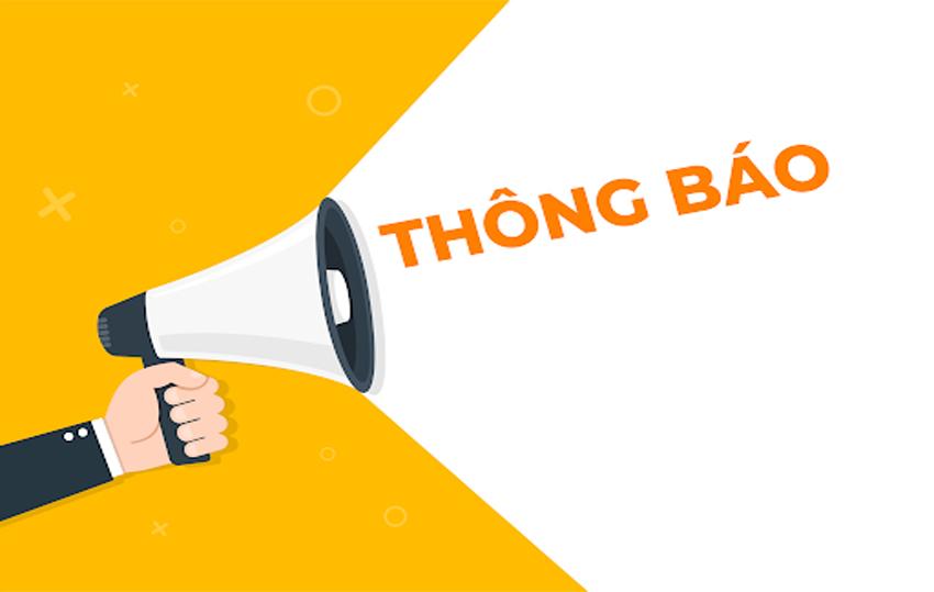 Thông báo tuyển dụng