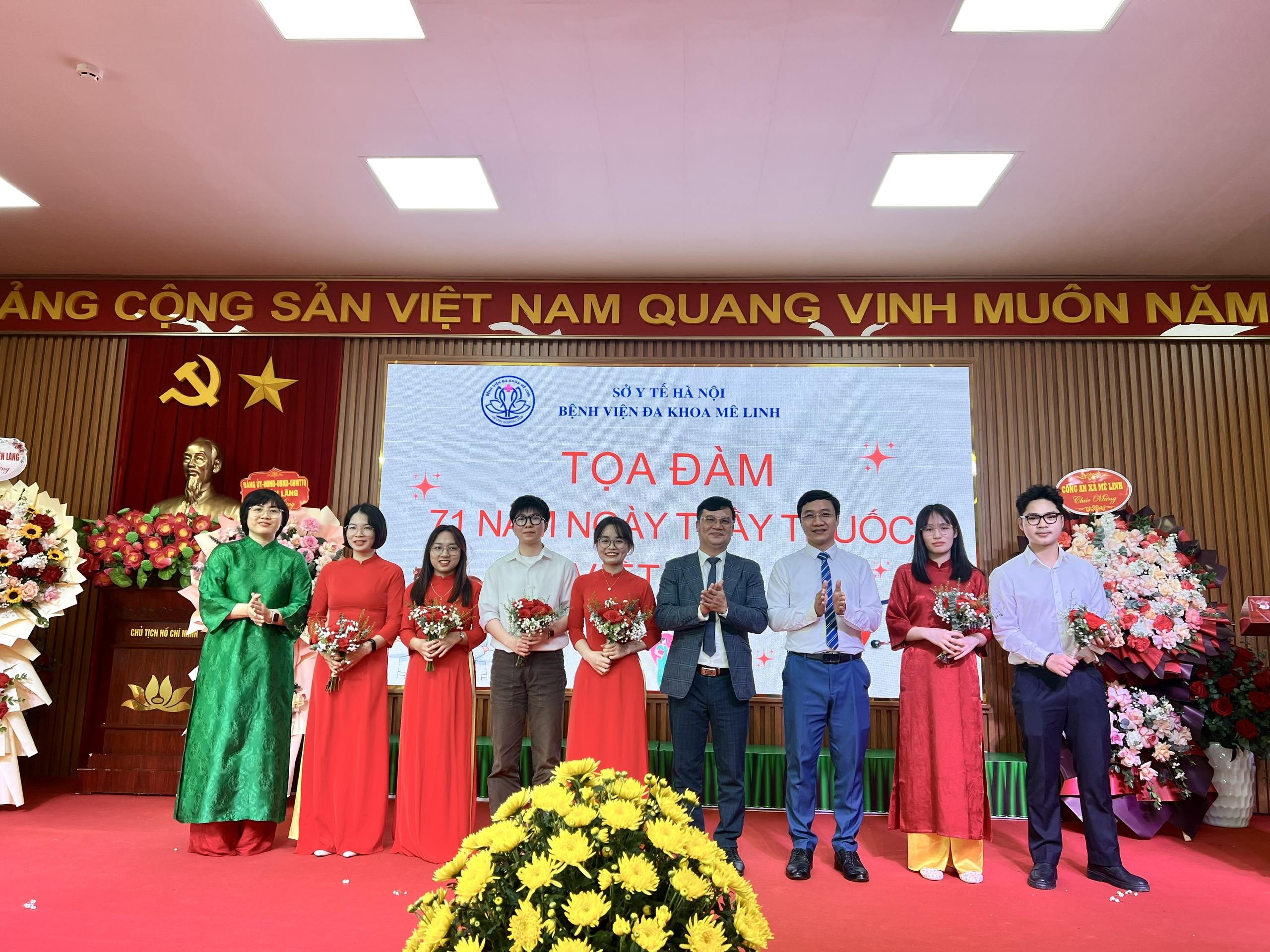 BỆNH VIỆN ĐA KHOA MÊ LINH TỔ CHỨC TỌA ĐÀM KỶ NIỆM NGÀY THẦY THUỐC VIỆT NAM